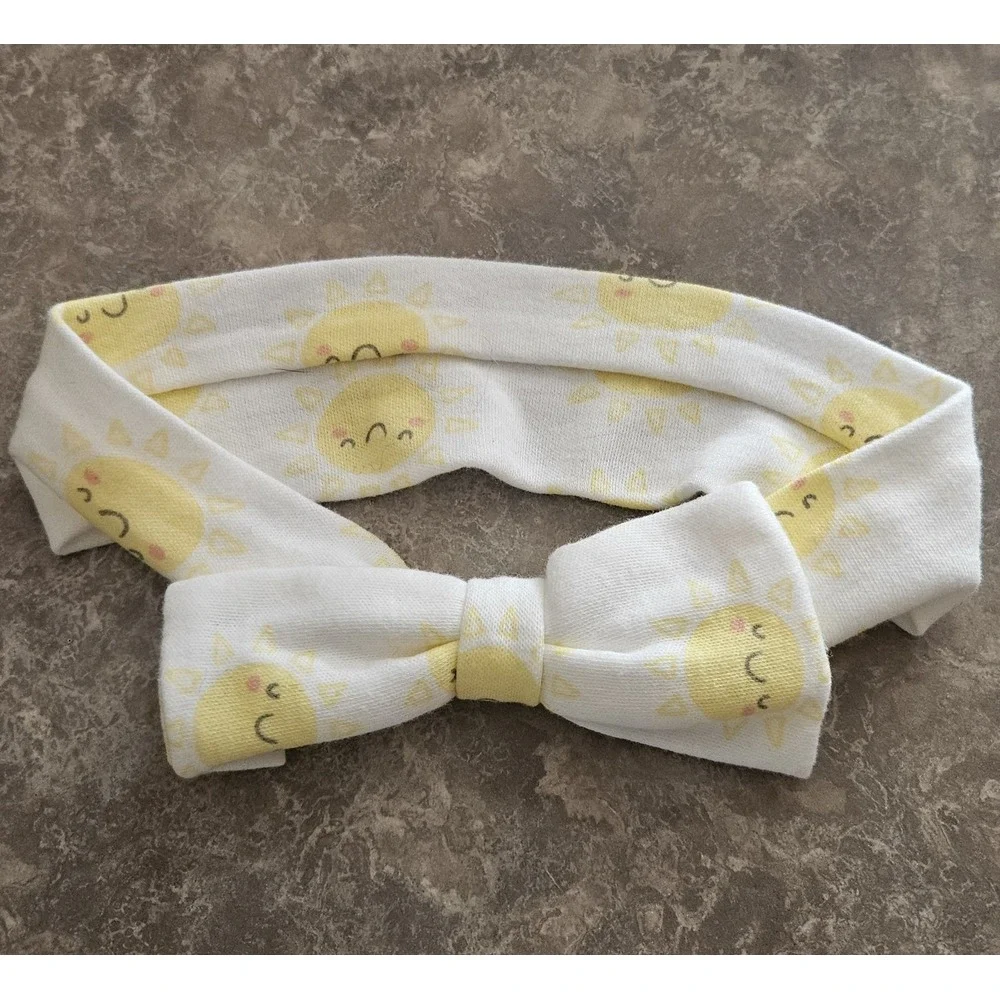 Lot Of 6 Baby Hair Bow‎ Ties One Is New With Tag/packaging.